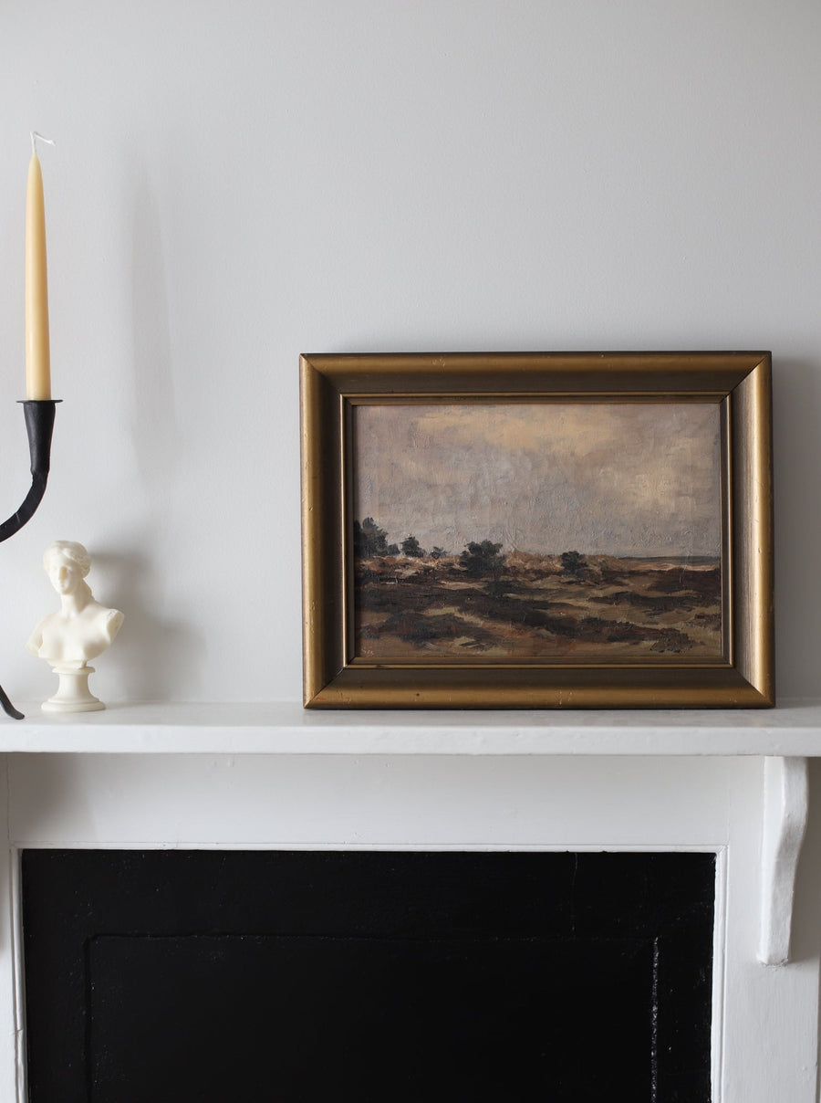 Neutral Landscape Oil Painting
