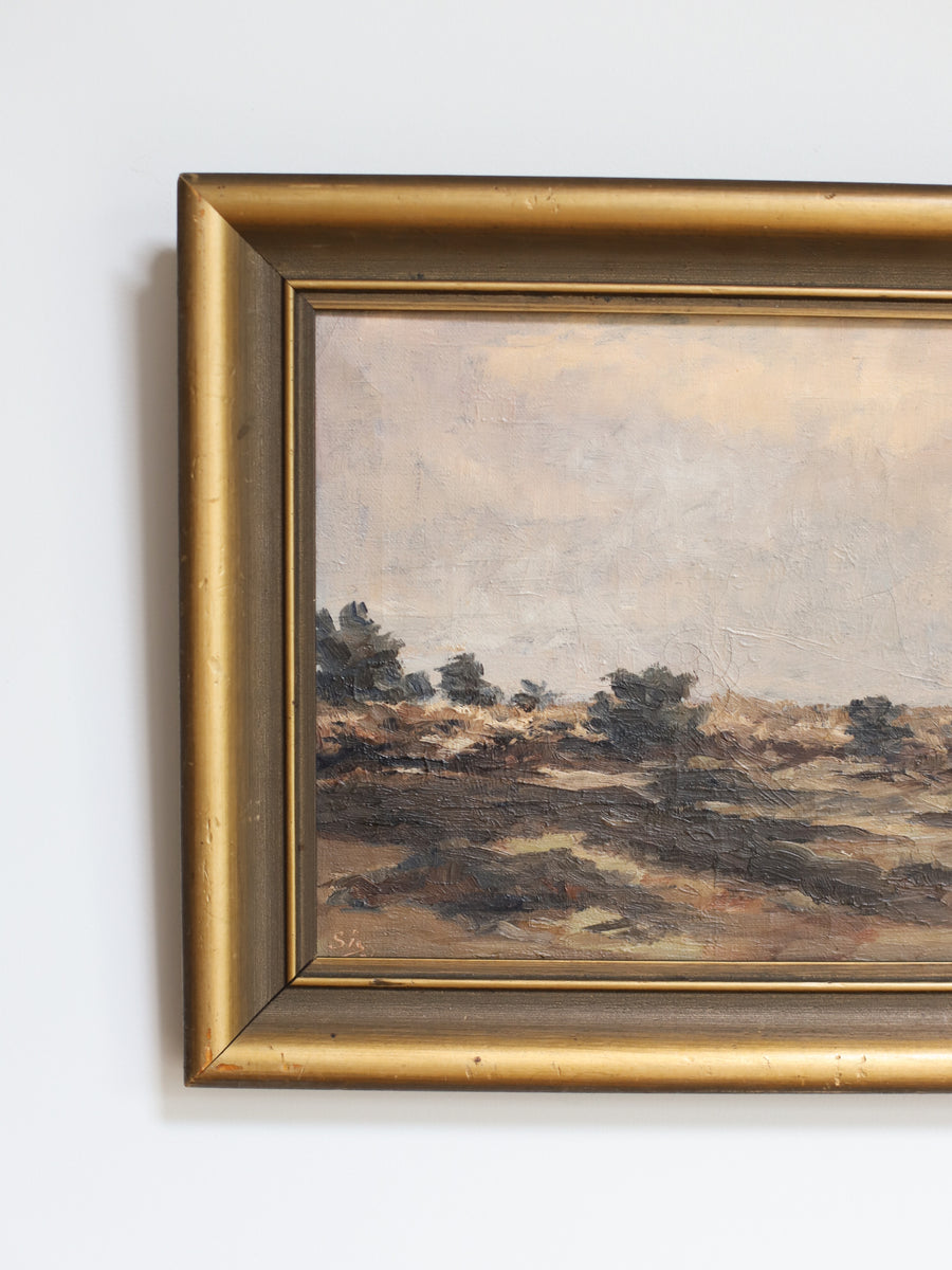 Neutral Landscape Oil Painting